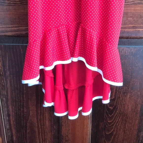 Sexy Fit N Flare Hi Low Summer Dress - Picture 3 of 4